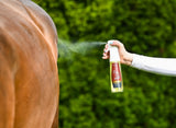 Aplikacja repelentu Over Horse Horsefly Spray na konia – bezpieczne stosowanie środka na owady na otwartej przestrzeni, z dala od oczu i dróg oddechowych