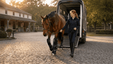 Jak bezpiecznie przewieźć konia? Ochraniacze transportowe, przepisy, załadunek i nawodnienie w trasie. Praktyczny przewodnik Equishop. - Equishop