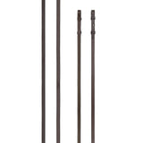 PRESTIGE ITALIA WODZE SKÓRZANE E136 UJEŻDŻENIOWE 13MM DO OGŁOWIA E158