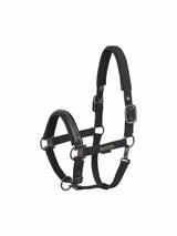 ESKADRON SOFTSHELL PEARLS DOUBLE PIN HORSE CHARM PLATINUM