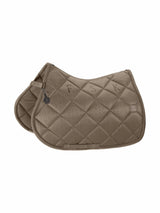 ESKADRON GLOSSY BIT RIDING SADDLE PAD PLATINUM