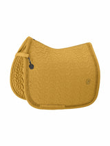 ESKADRON SPARKLE JEWEL RIDING SADDLE PAD PLATINUM