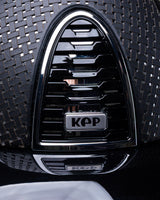 KEP ITALIA CROMO 2.0 POLISH KASK JEŹDZIECKI POLO VISOR / CHROME / VERONA FRONTAL CZARNY