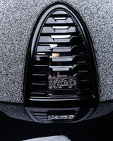 KEP ITALIA CROMO 2.0 POLISH KASK JEŹDZIECKI POLO VISOR / VANITY SILVER FRONTAL / ZIRCONS LOGO CZARNY