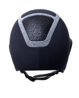 KASK STAR LADY CHROME KASK JEŹDZIECKI SWARO FRAME SILVER CZARNY