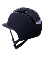 KASK STAR LADY CHROME KASK JEŹDZIECKI ANIMA SWARO RIVIERA CRYSTAL CZARNY