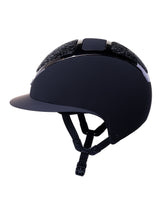KASK STAR LADY CHROME KASK JEŹDZIECKI SWARO MIDNIGHT CZARNY
