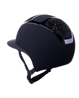 KASK STAR LADY CHROME KASK JEŹDZIECKI SWARO MIDNIGHT CZARNY