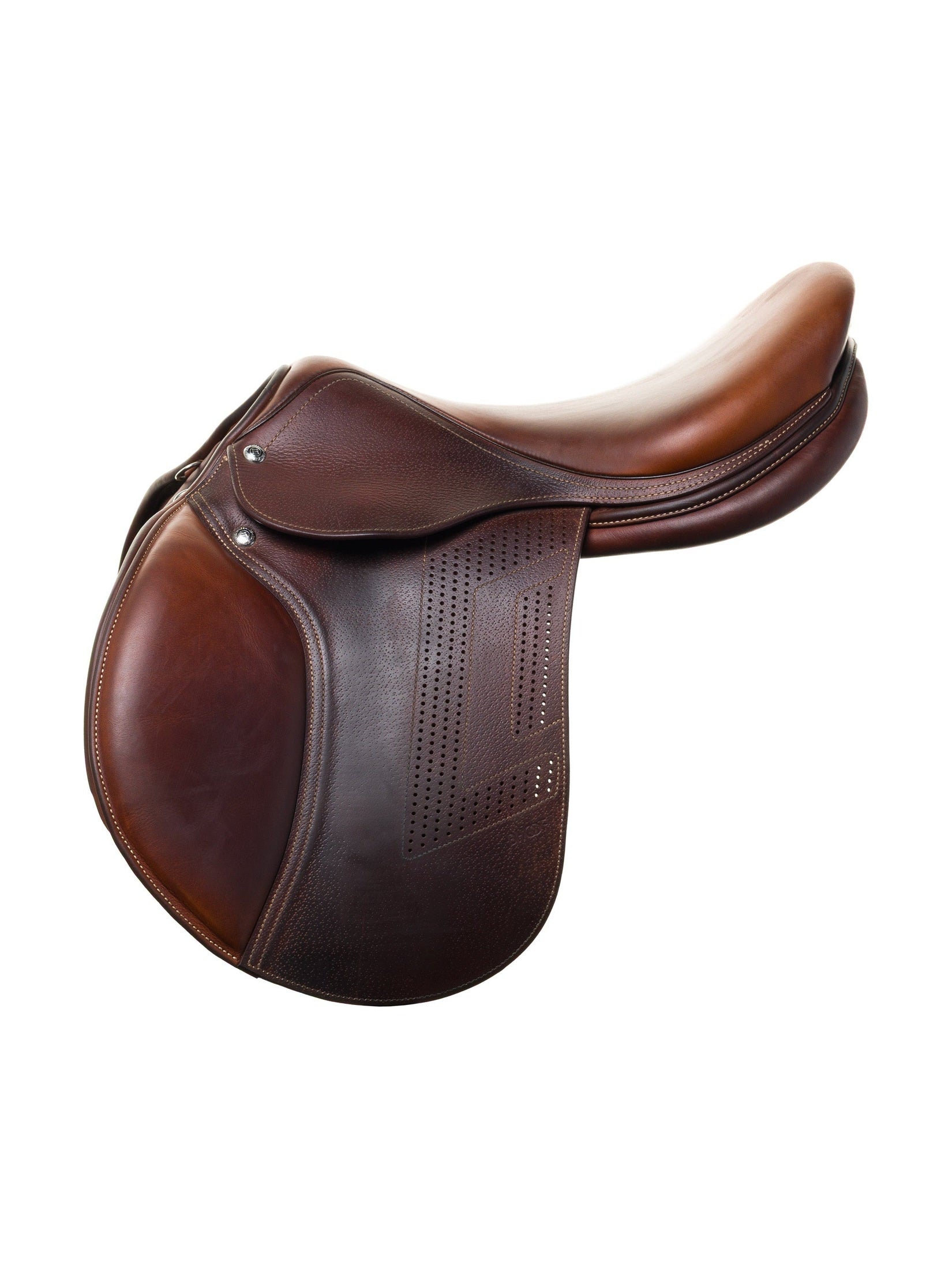 PRESTIGE ITALY VENUS K NEW 17S/33 BLACK USED DRESSAGE SADDLE