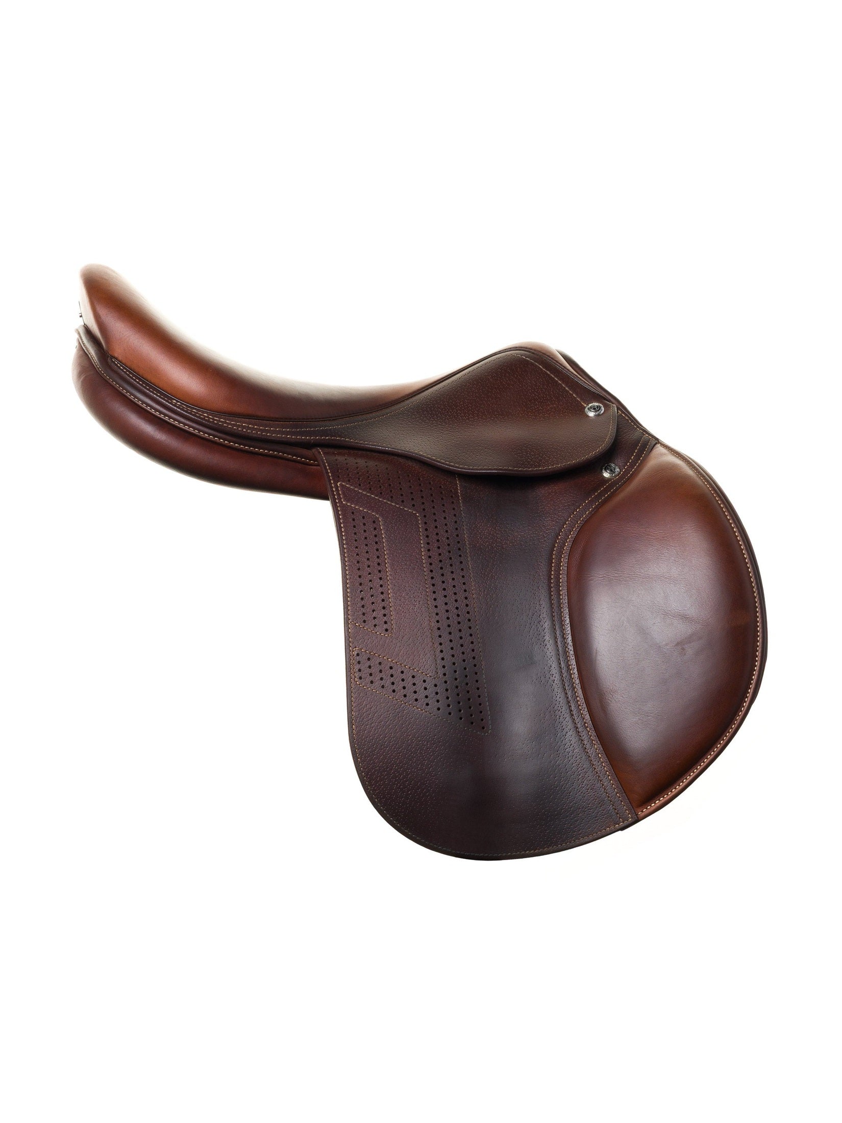 PRESTIGE ITALY VENUS K NEW 17S/33 BLACK USED DRESSAGE SADDLE