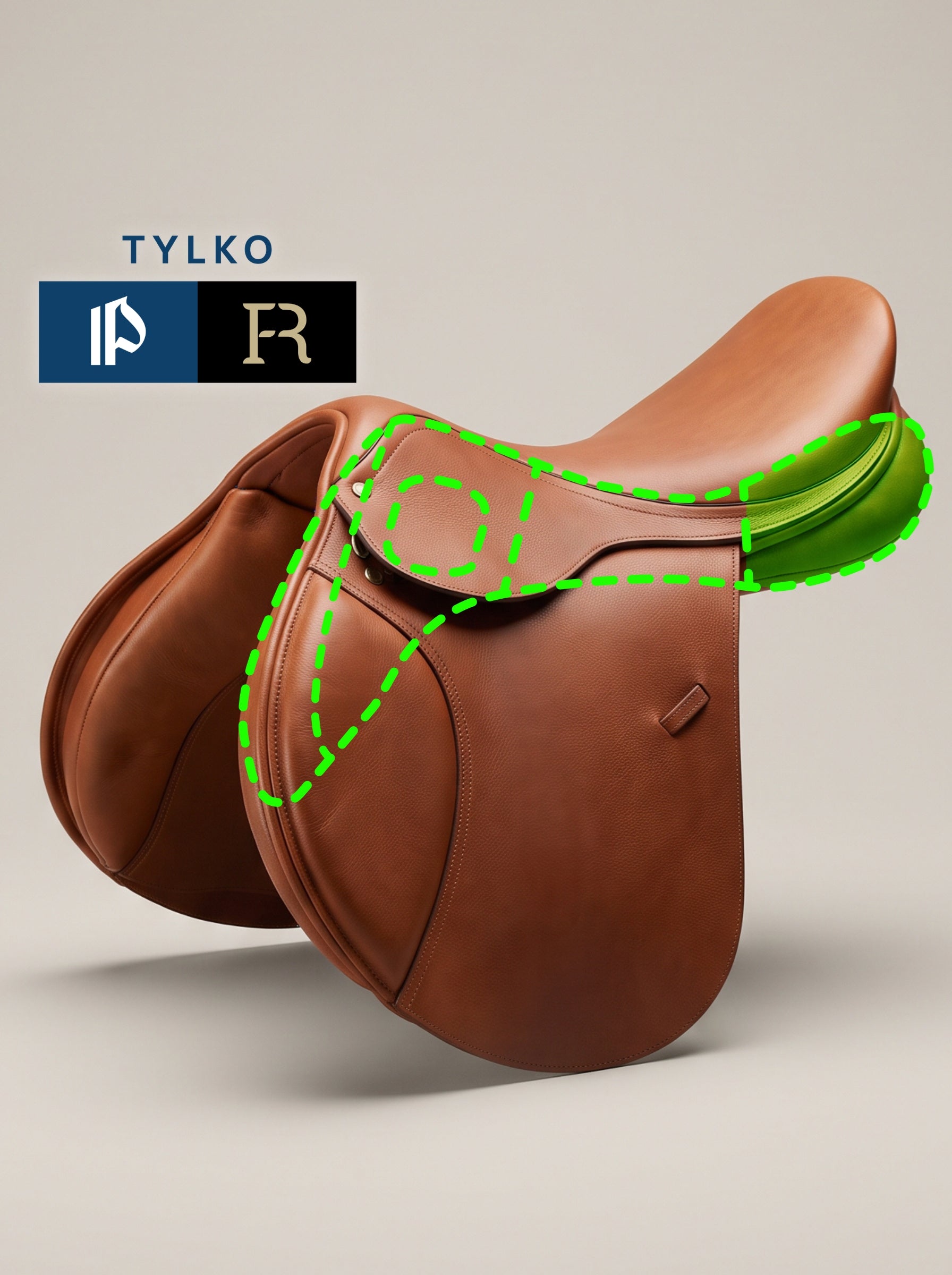 Saddle Rear Panel Flocking Top-Up