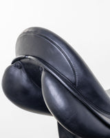 PRESTIGE ITALY VENUS K NEW 17S/33 BLACK USED DRESSAGE SADDLE