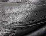 PRESTIGE ITALY VENUS K NEW 17S/33 BLACK USED DRESSAGE SADDLE