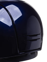 KEP ITALIA CROMO 2.0 POLISH METAL KASK JEŹDZIECKI MILANO VELVET SHINING BLUE GRANATOWY