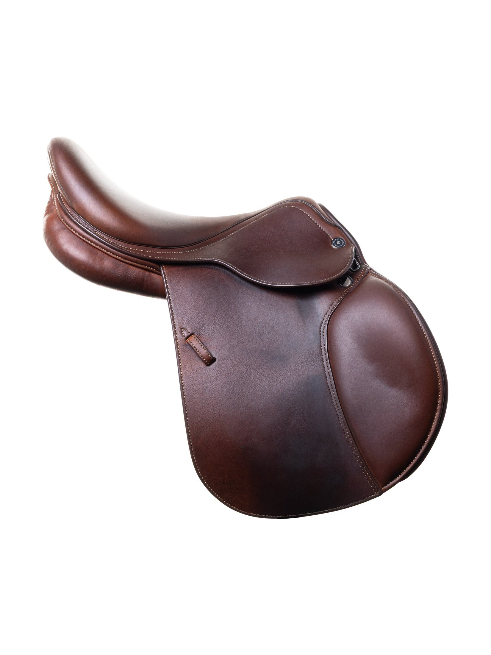 PRESTIGE ITALY VENUS K NEW 17S/33 BLACK USED DRESSAGE SADDLE