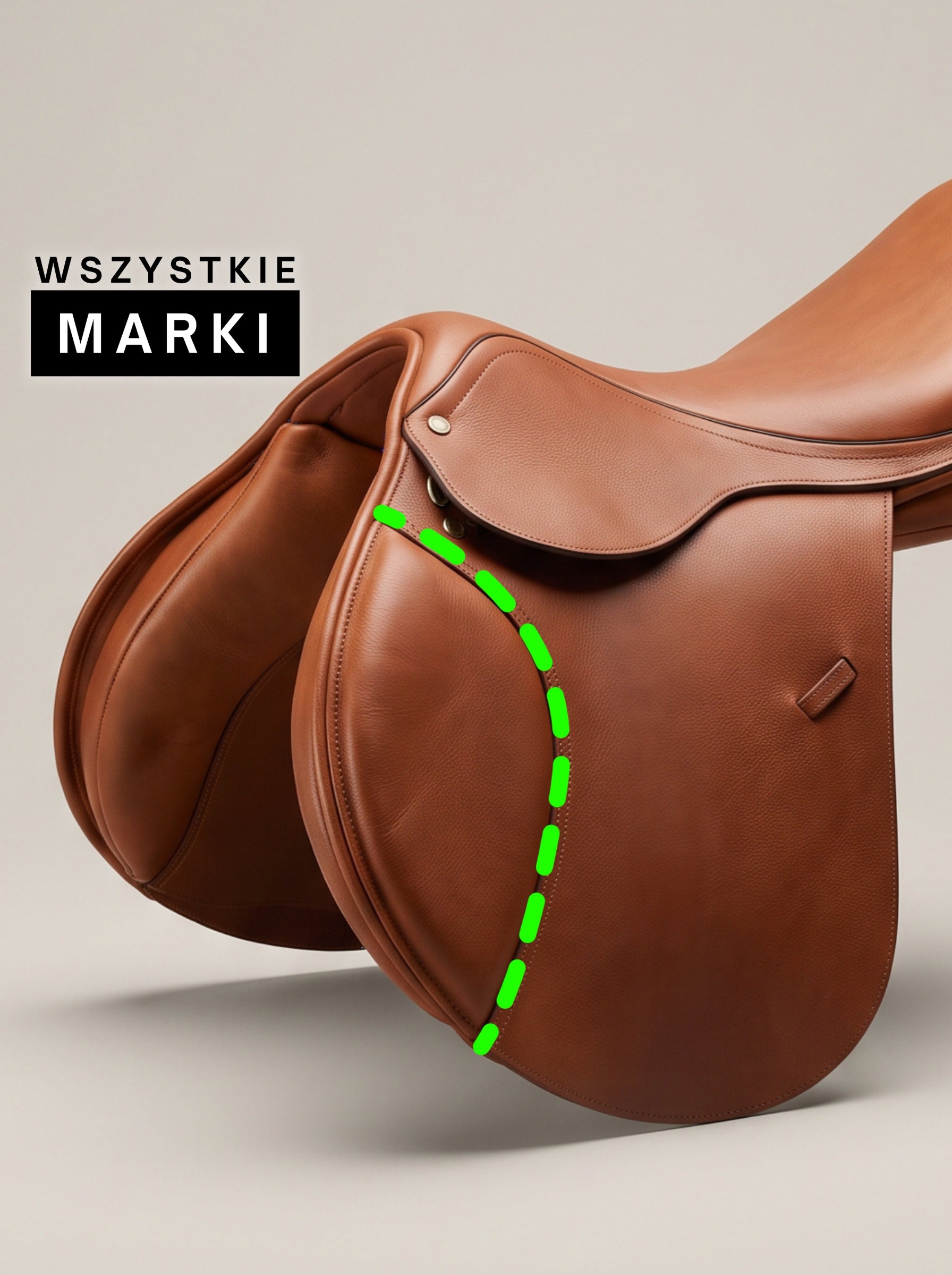 Saddle Knee Roll Restitching