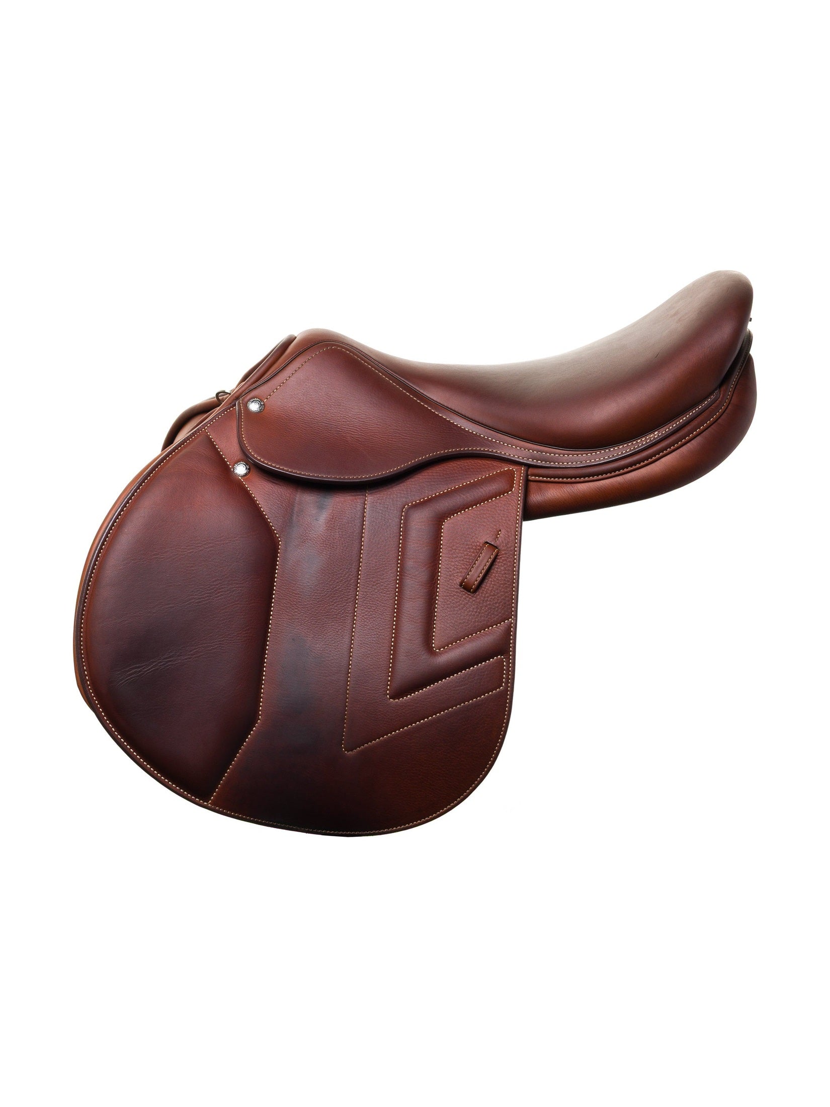 PRESTIGE ITALY VENUS K NEW 17S/33 BLACK USED DRESSAGE SADDLE