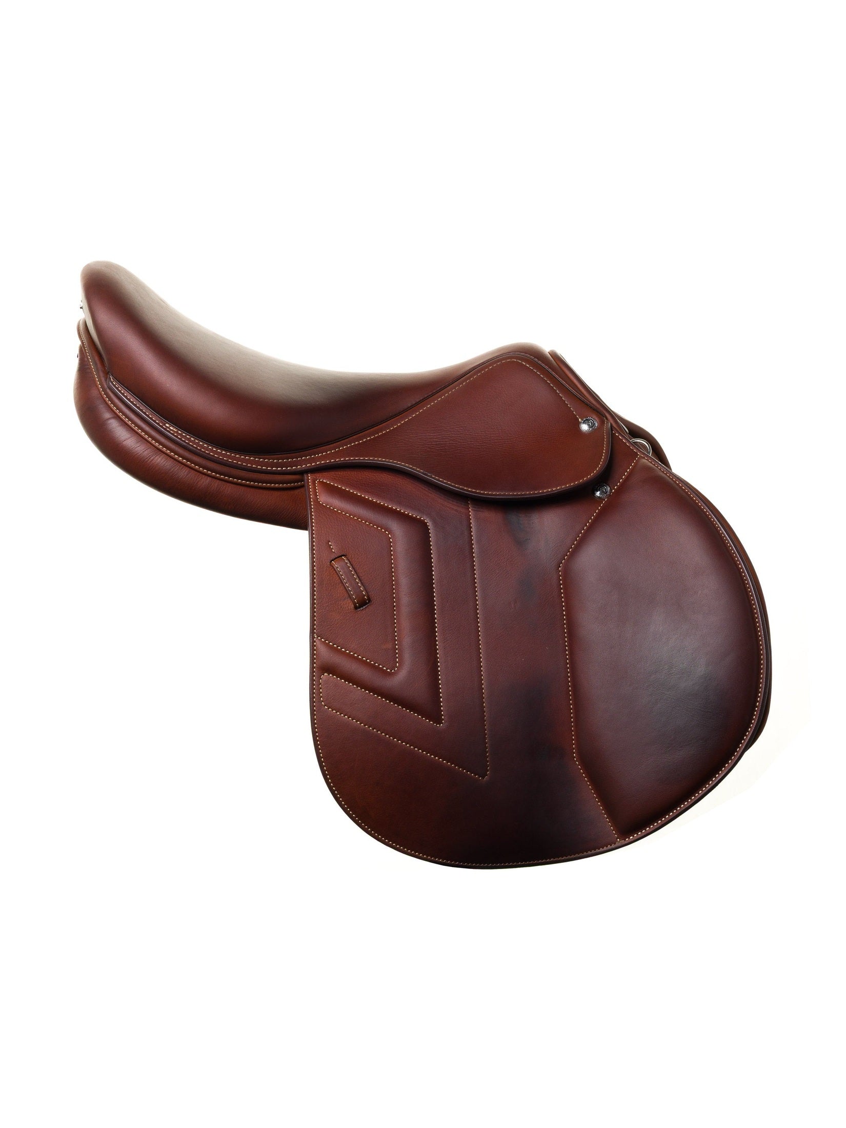 PRESTIGE ITALY VENUS K NEW 17S/33 BLACK USED DRESSAGE SADDLE