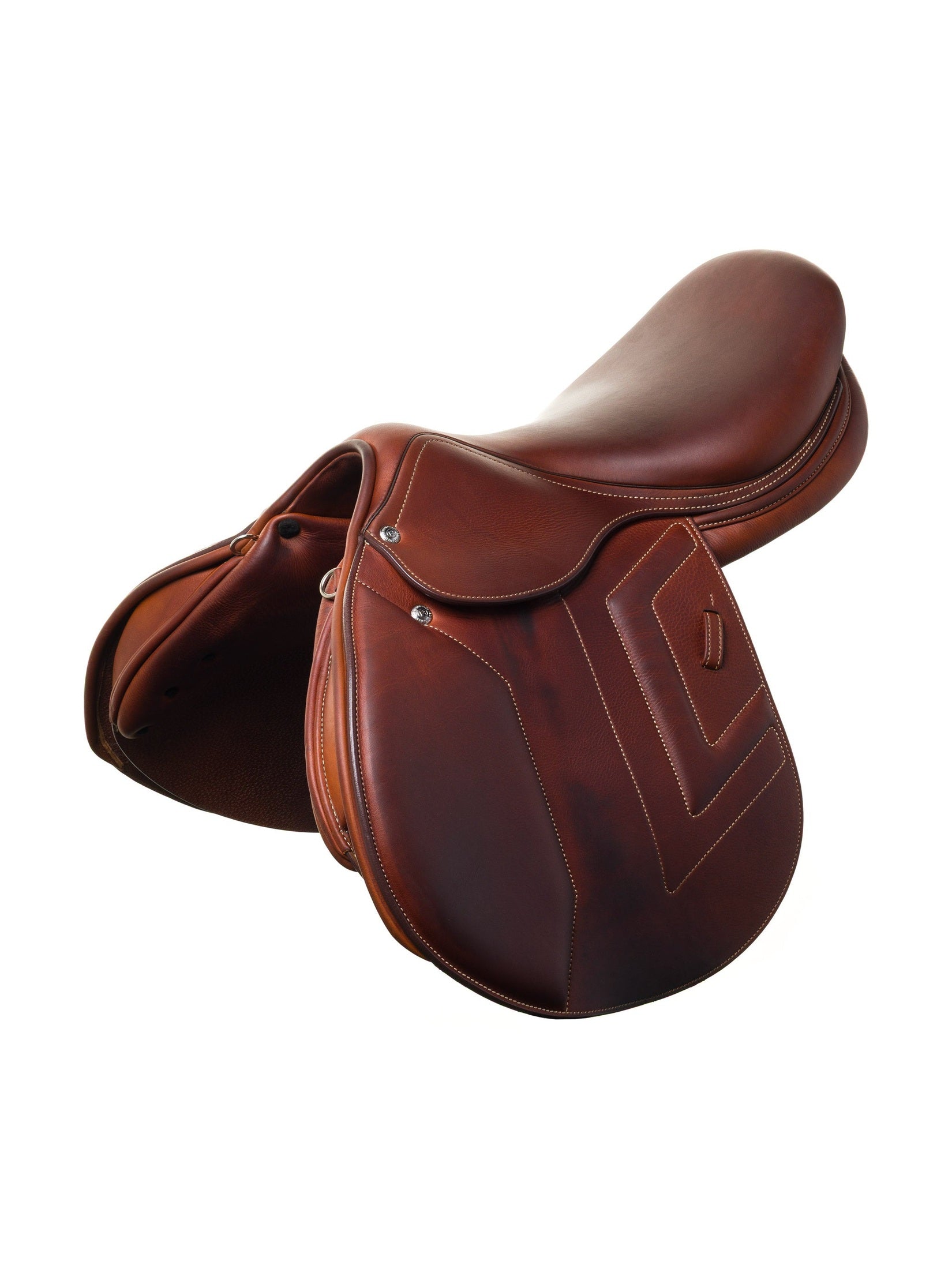 PRESTIGE ITALY VENUS K NEW 17S/33 BLACK USED DRESSAGE SADDLE