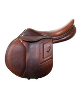 PRESTIGE ITALY VENUS K NEW 17S/33 BLACK USED DRESSAGE SADDLE