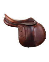 PRESTIGE ITALY VENUS K NEW 17S/33 BLACK USED DRESSAGE SADDLE