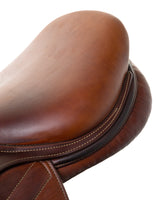 PRESTIGE ITALY VENUS K NEW 17S/33 BLACK USED DRESSAGE SADDLE