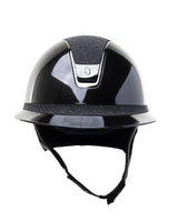 SAMSHIELD KASK MISS GLOSSY 2.0 / CRYSTAL FABRIC TOP FB / BLACK CHROME / CZARNY