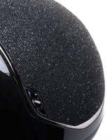 SAMSHIELD KASK MISS GLOSSY 2.0 / CRYSTAL FABRIC TOP FB / BLACK CHROME / CZARNY