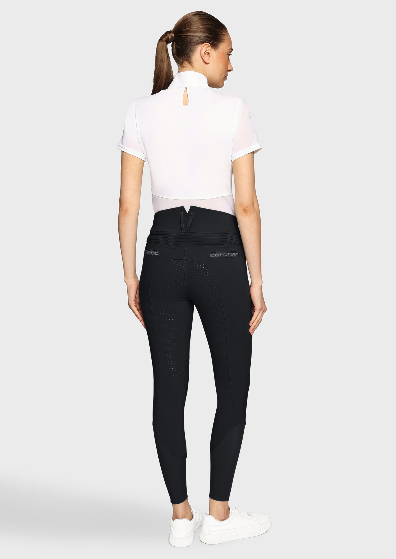 SAMSHIELD CLARANOVA BRYCZESY JEŹDZIECKIE Z PEŁNYM LEJEM DAMSKIE