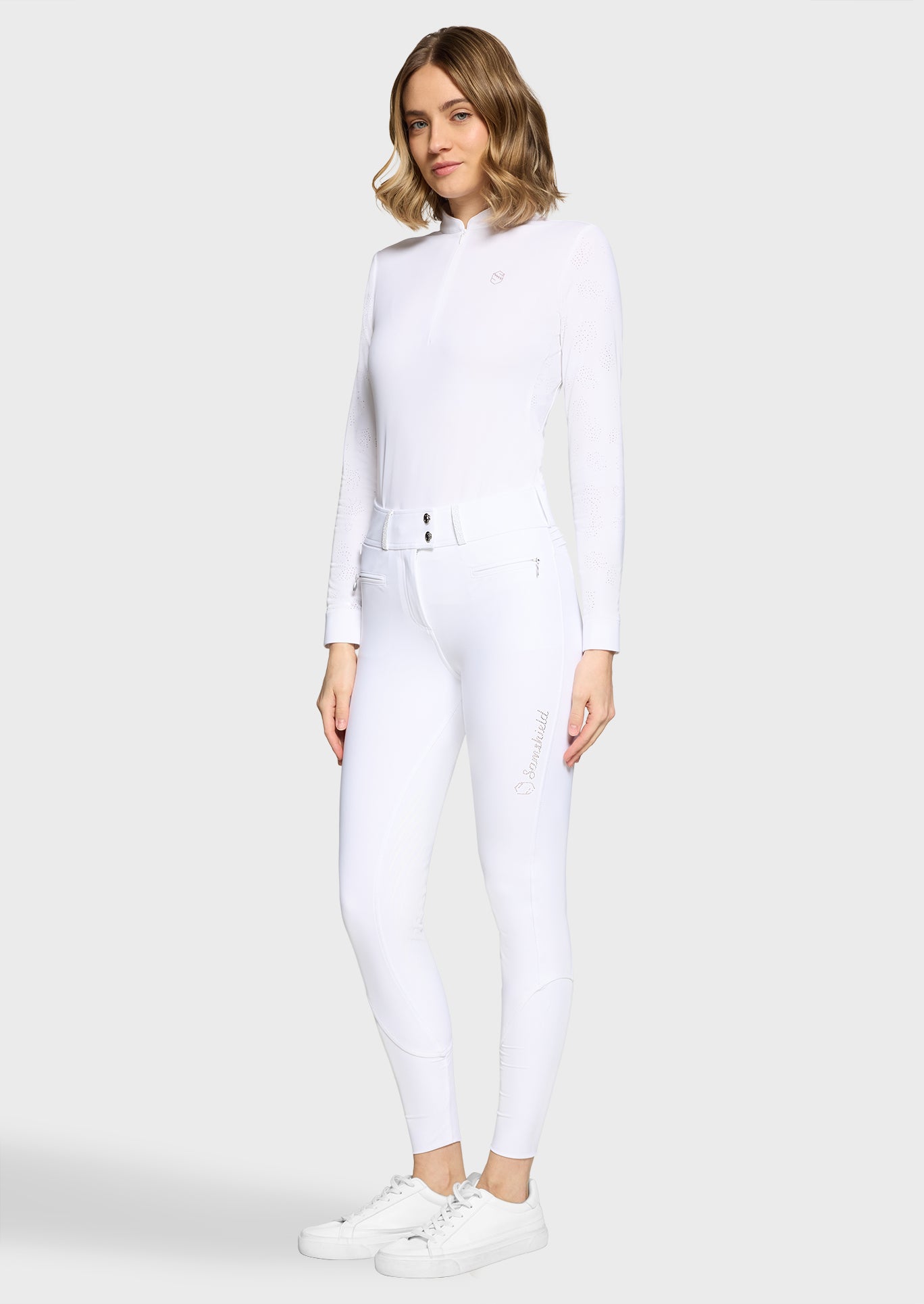 SAMSHIELD CLARANOVA BRYCZESY JEŹDZIECKIE Z PEŁNYM LEJEM DAMSKIE