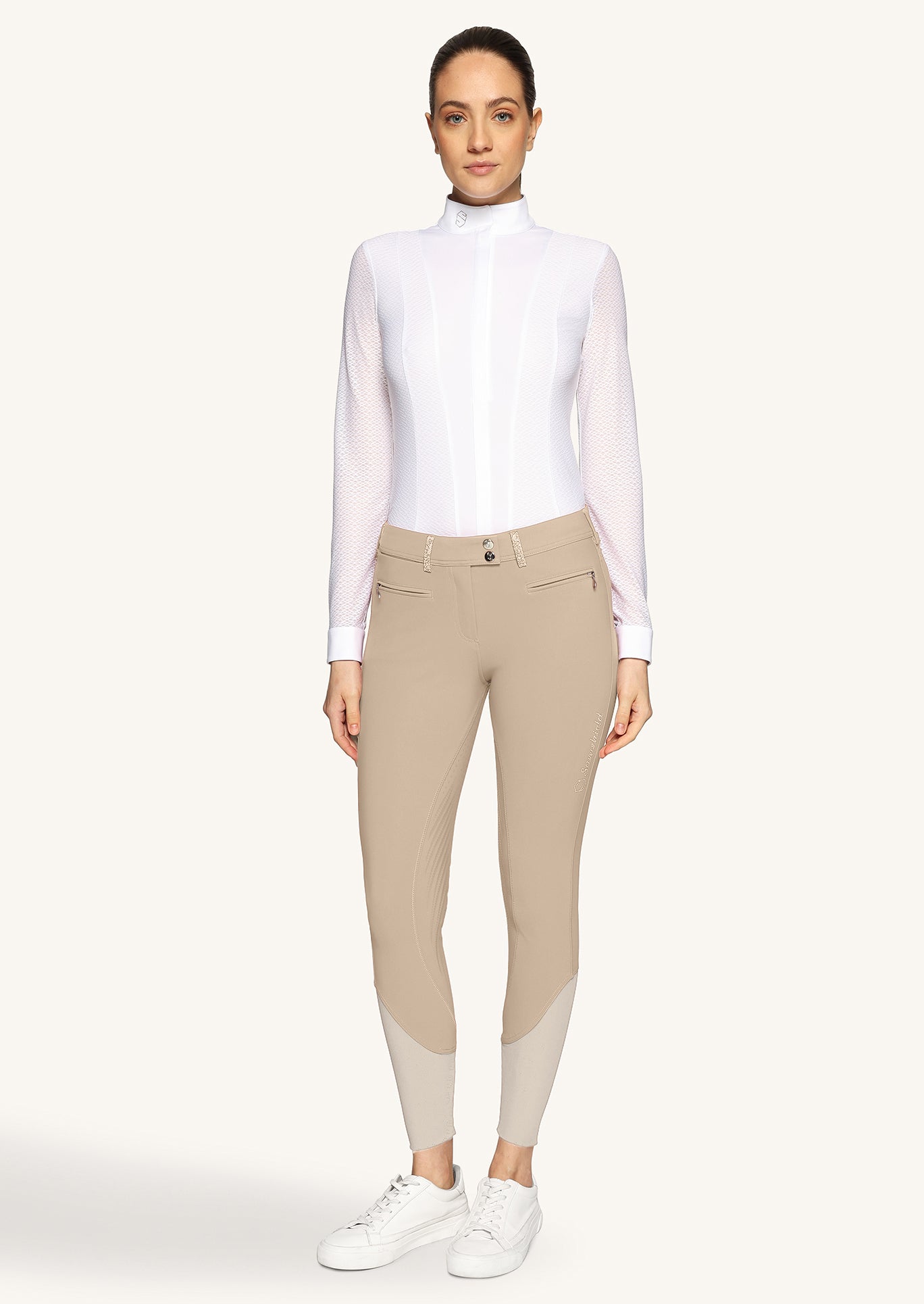 SAMSHIELD DIANE BRYCZESY JEŹDZIECKIE Z PEŁNYM LEJEM DAMSKIE