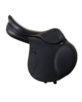 PRESTIGE ITALY VENUS K NEW 17S/33 BLACK USED DRESSAGE SADDLE