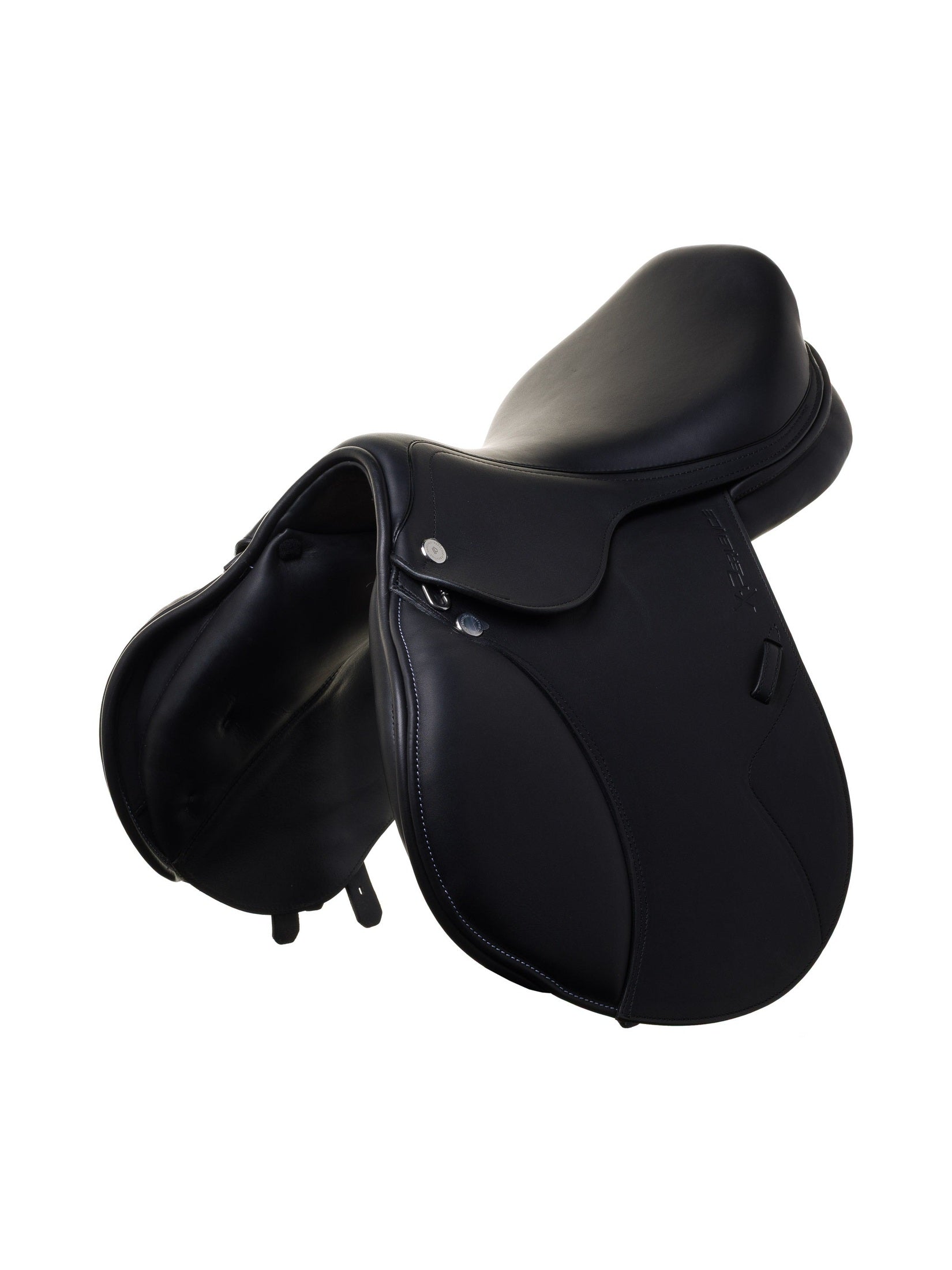 PRESTIGE ITALY VENUS K NEW 17S/33 BLACK USED DRESSAGE SADDLE