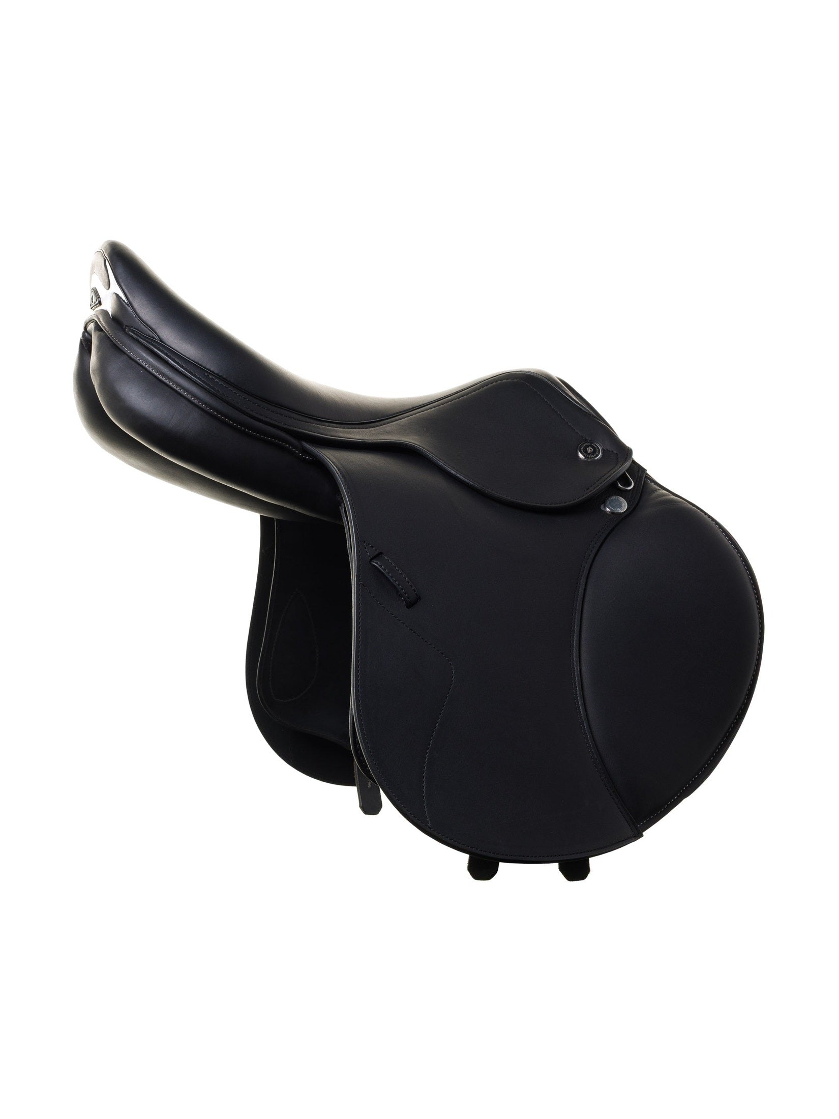 PRESTIGE ITALY VENUS K NEW 17S/33 BLACK USED DRESSAGE SADDLE