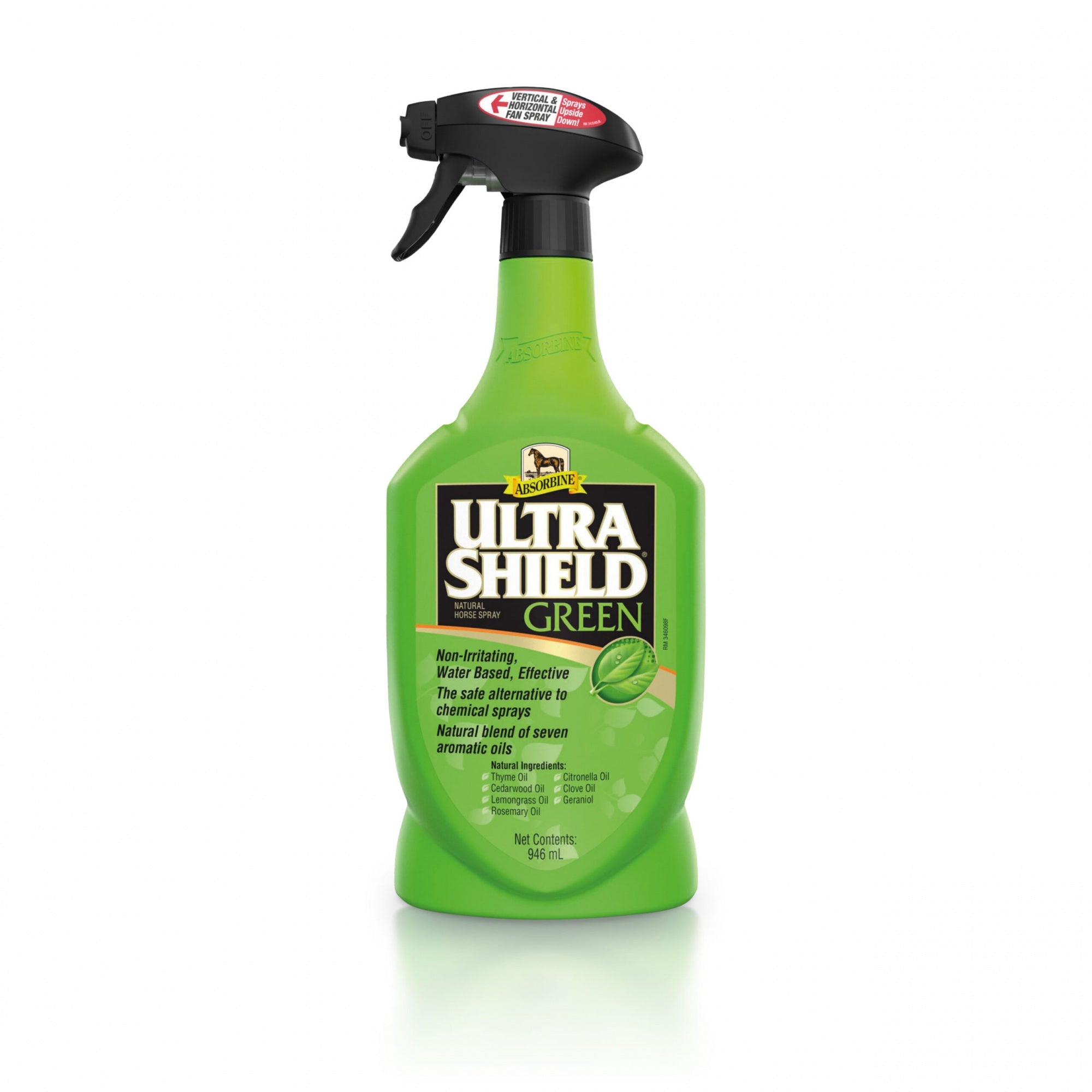ABSORBINE NATURALNY PREPARAT PRZECIWOWADOWY ULTRASHIELD GREEN 946 ML - Absorbine Equishop