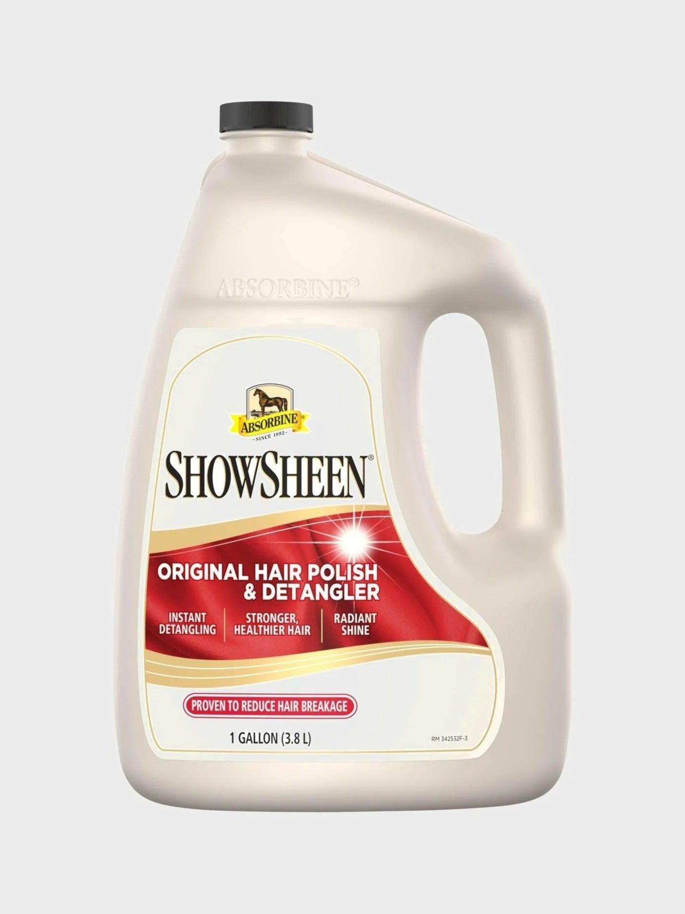 ABSORBINE PREPARAT DO GRZYWY I OGONA SHOWSHEEN HAIR POLISH & DETANGLER 3.8 L - Absorbine Equishop