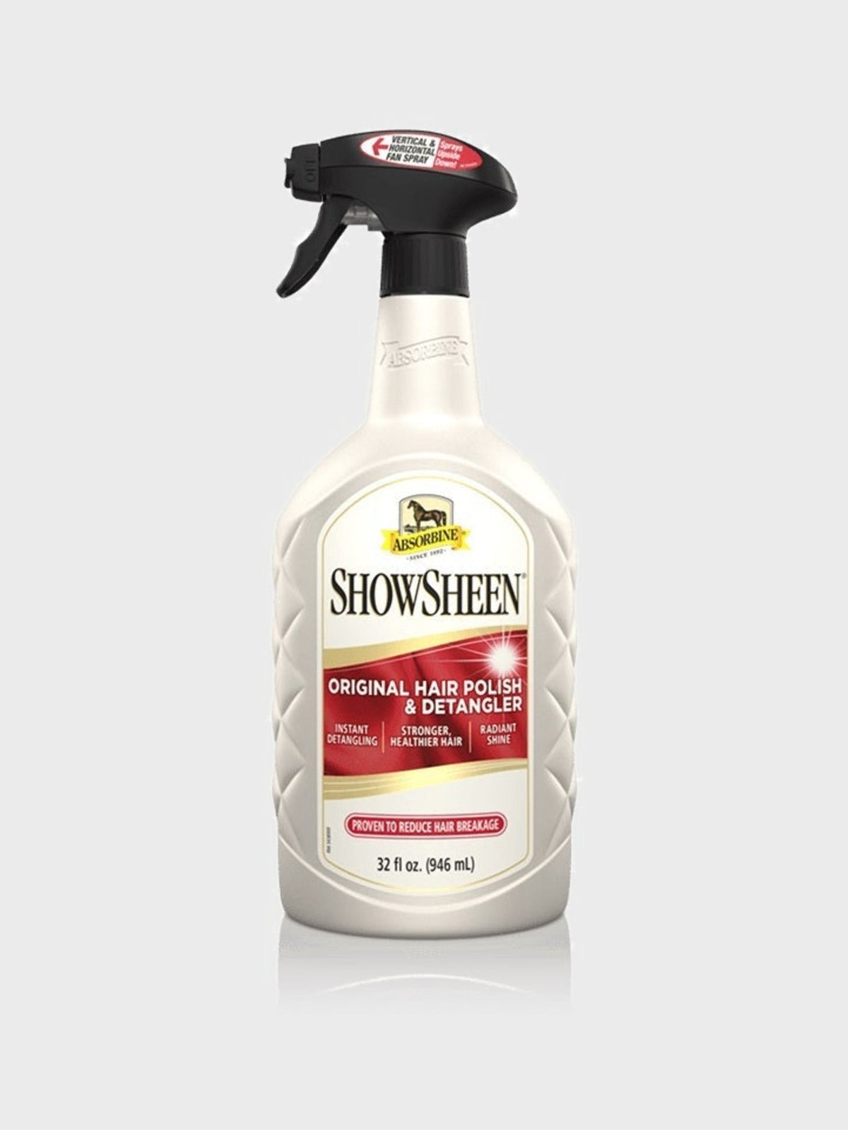 ABSORBINE PREPARAT DO GRZYWY I OGONA SHOWSHEEN HAIR POLISH & DETANGLER 946 ML - Absorbine Equishop