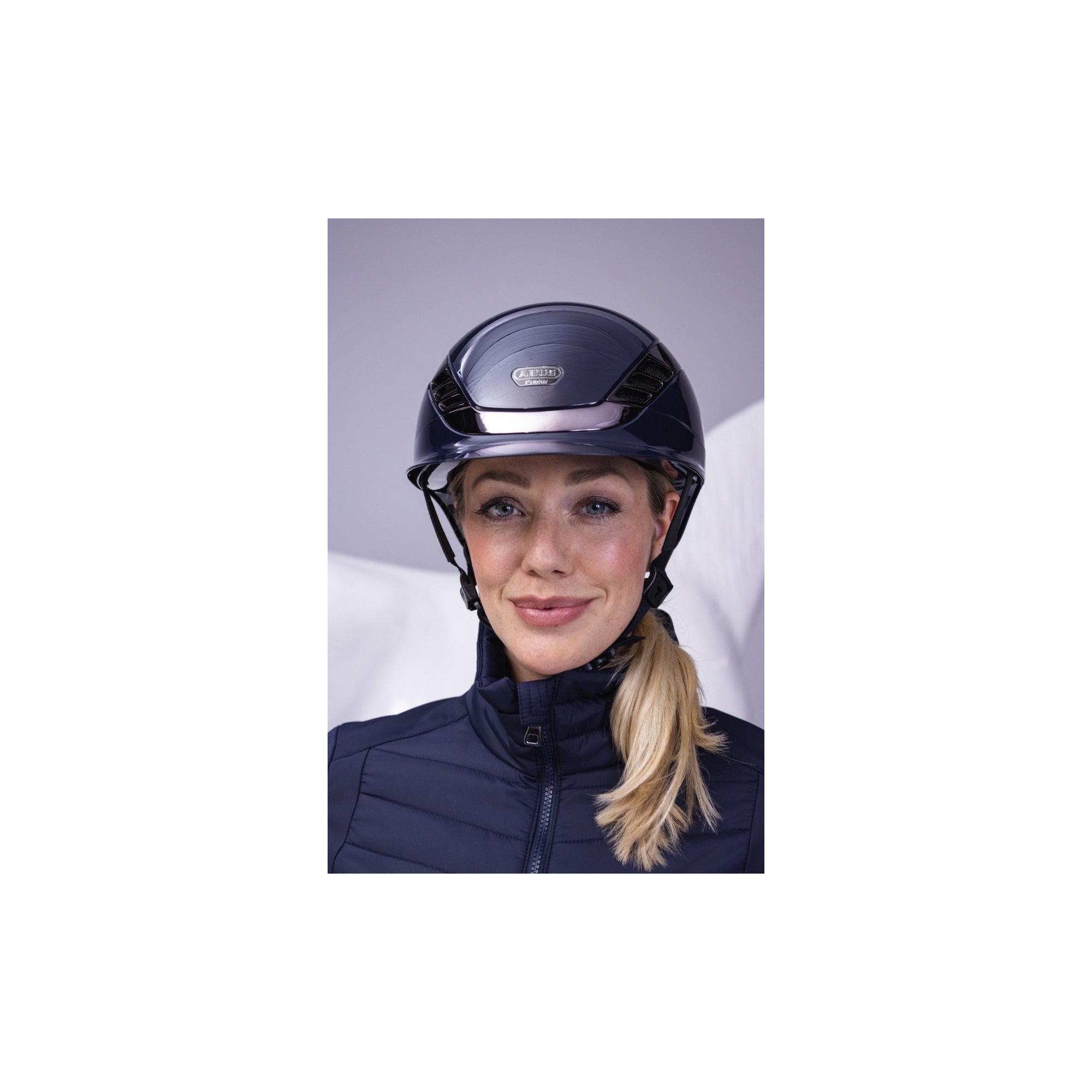 ABUS PIKEUR KASK JEŹDZIECKI AIRLUXE CHROME