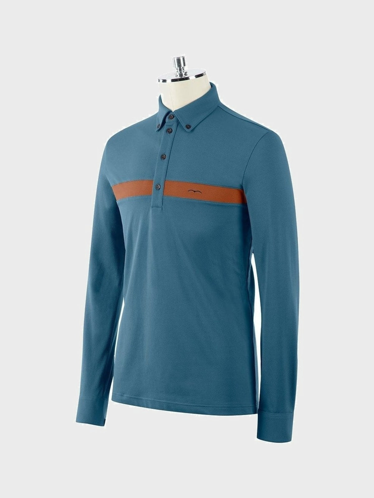 ANIMO ALLIN KOSZULKA JEŹDZIECA POLO MĘSKA Z DŁUGIM RĘKAWEM - Animo Equishop