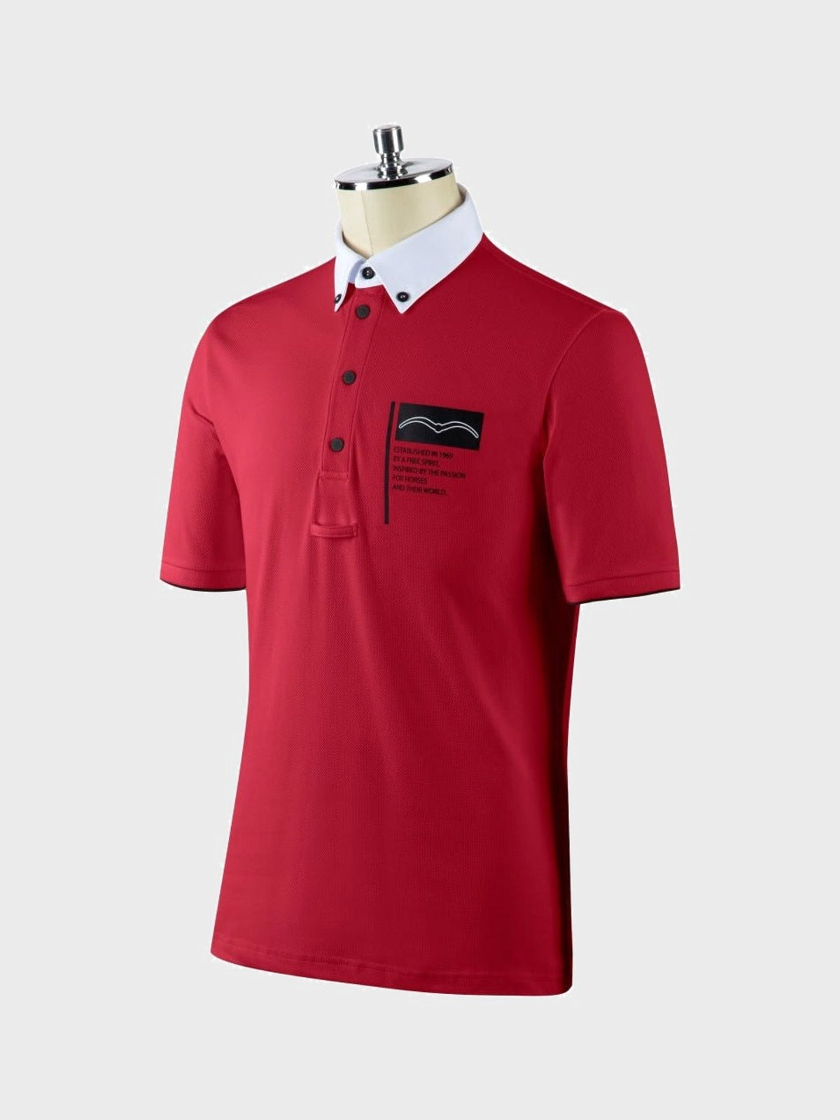 ANIMO ASTEMIO KOSZULKA POLO JEŹDZIECKA MĘSKA - Animo Equishop