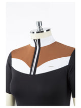 ANIMO BEEP KOSZULA KONKURSOWA JEŹDZIECKA DAMSKA Z KRÓTKIM RĘKAWEM - Animo Equishop