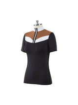 ANIMO BEEP KOSZULA KONKURSOWA JEŹDZIECKA DAMSKA Z KRÓTKIM RĘKAWEM - Animo Equishop