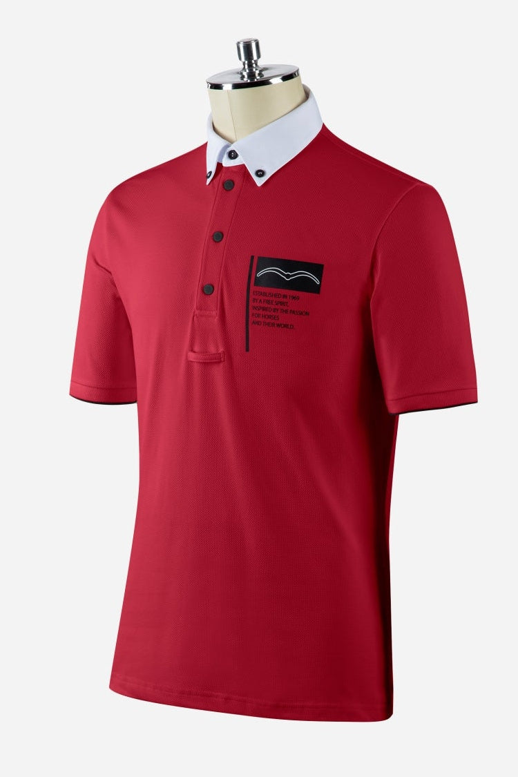 ANIMO ASTEMIO KOSZULKA POLO JEŹDZIECKA MĘSKA