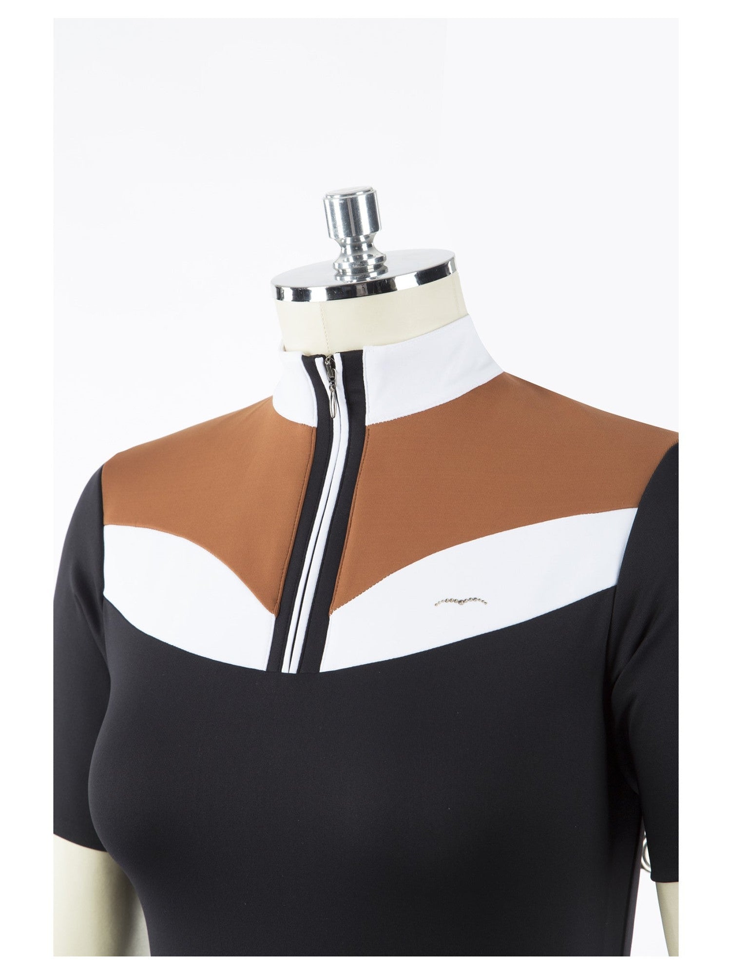 ANIMO BEEP KOSZULA KONKURSOWA JEŹDZIECKA DAMSKA Z KRÓTKIM RĘKAWEM