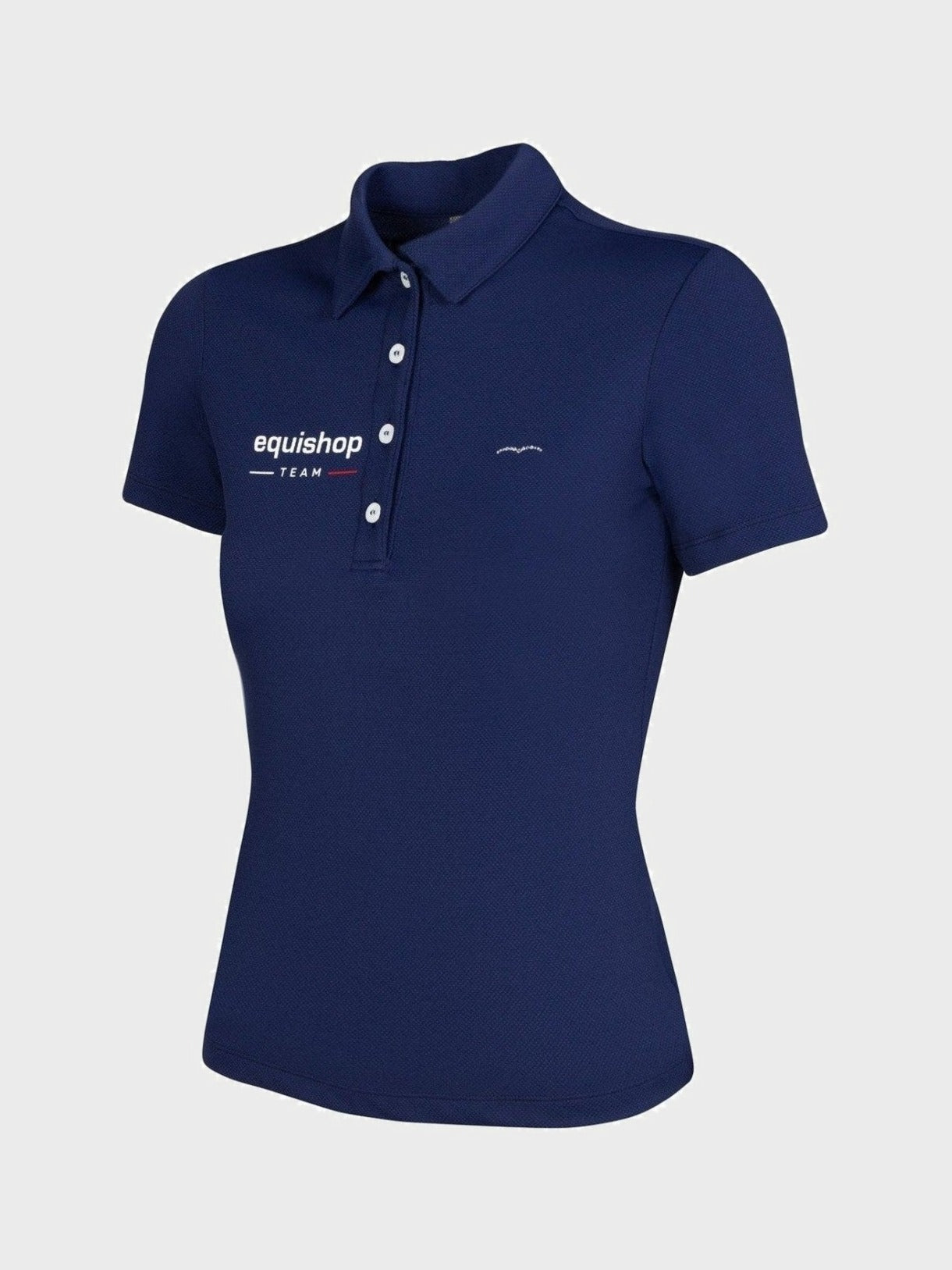 EQUISHOP TEAM BY ANIMO KOSZULKA JEŹDZIECKA POLO DAMSKA - Animo Equishop