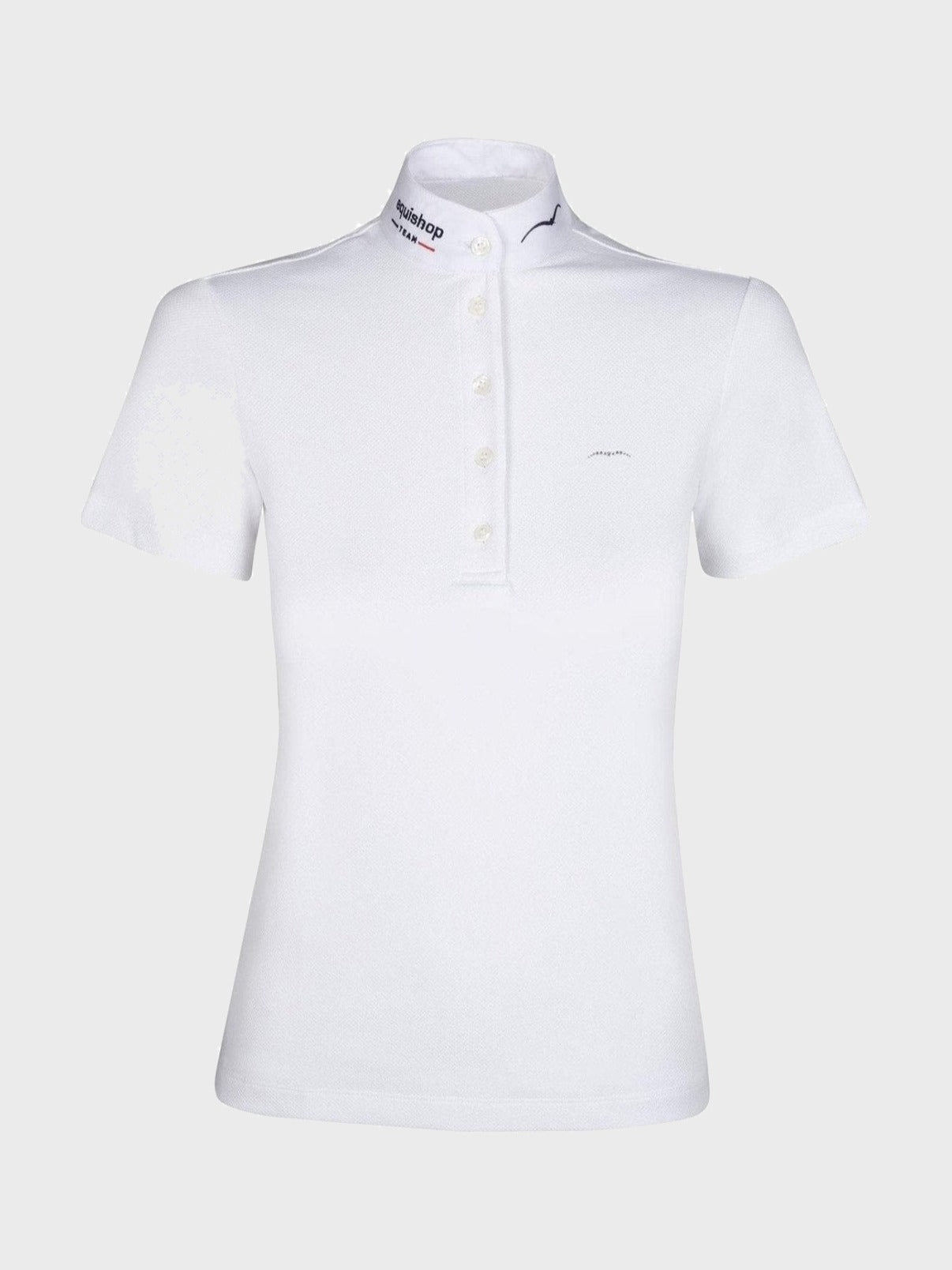 EQUISHOP TEAM BY ANIMO KOSZULKA JEŹDZIECKA POLO Z KRÓTKIM RĘKAWEM DAMSKA - Animo Equishop