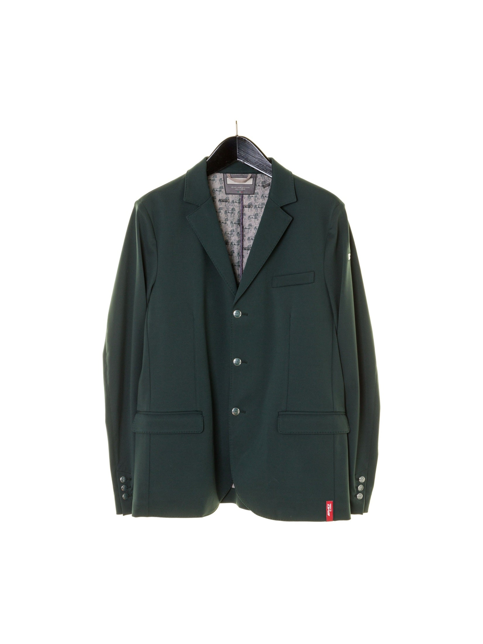 ANIMO IKKO MEN'S RIDING TAILCOAT GREEN