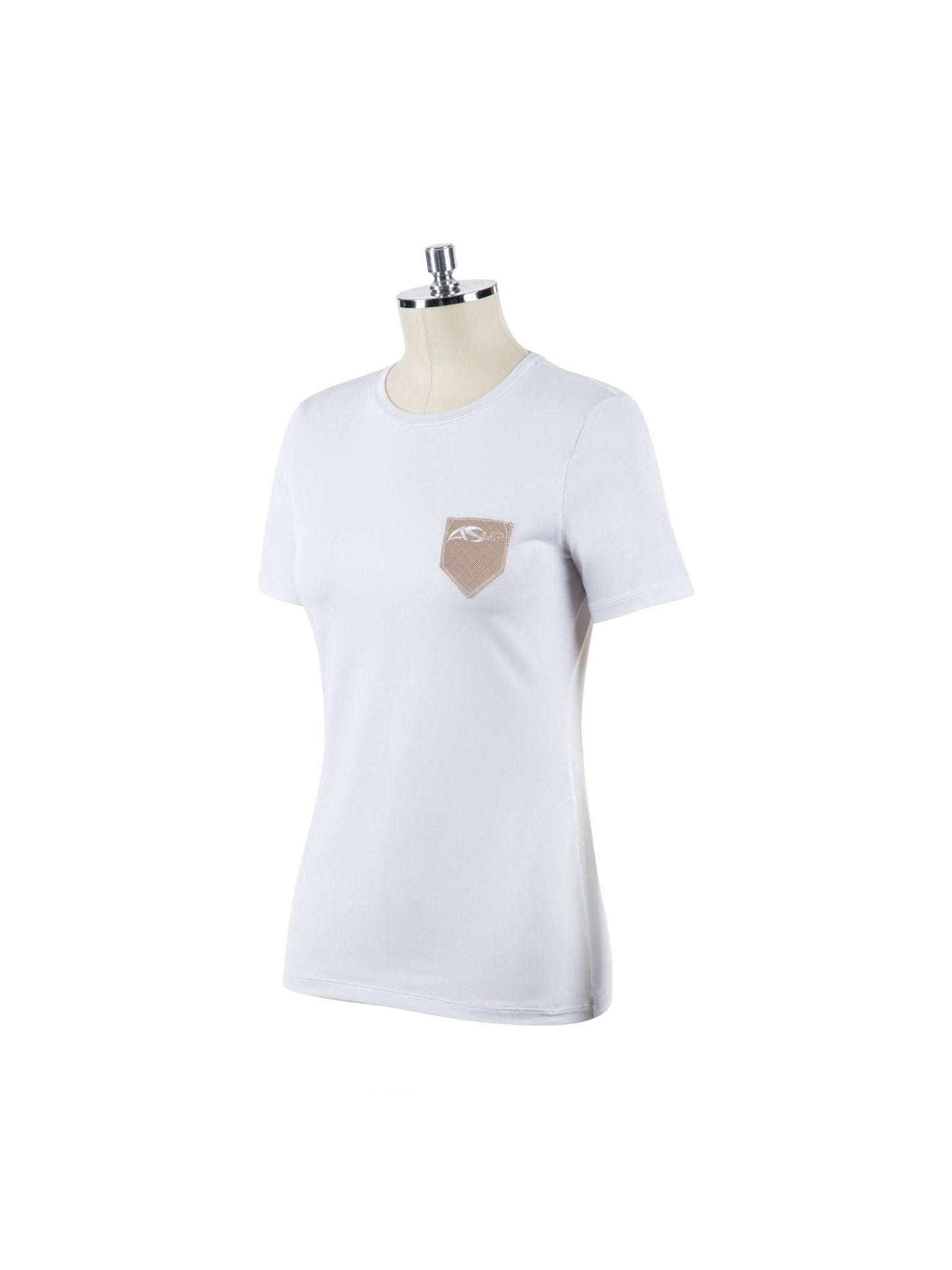 ANNA SCARPATI FELLET T - SHIRT JEŹDZIECKI Z KIESZONKĄ DAMSKI - Anna Scarpati Equishop