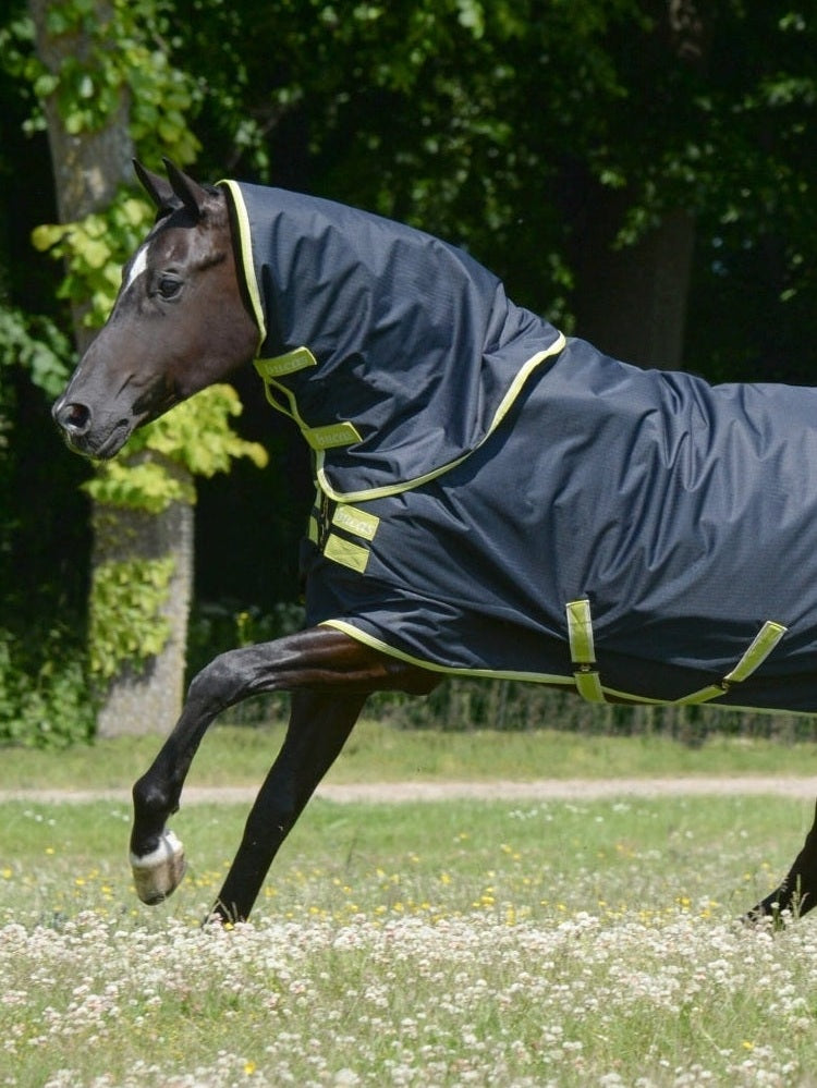 BUCAS OASIS TURNOUT 100 HORSE RUG WITH NECK SET