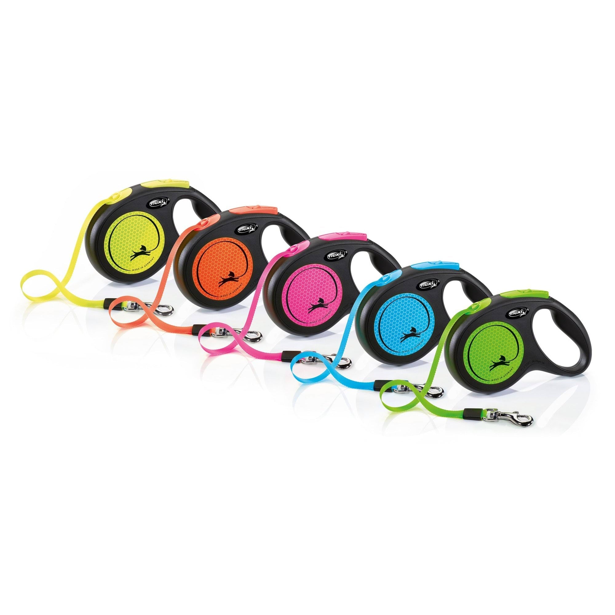 CAN AGRI SMYCZ DLA PSA FLEXI CLASSIC NEON ŻÓŁTA ROZMIAR M - CAN AGRI Equishop